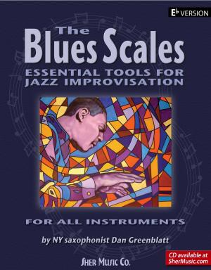Cover of the book The Blues Scales - Eb Version by Barry Finnerty, SHER Music