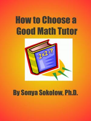 Book cover of How To Choose A Good Math Tutor