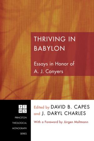 Cover of the book Thriving in Babylon by Amos Yong