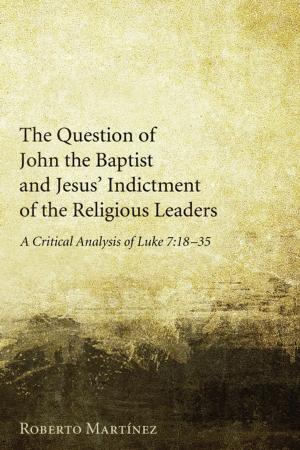 Book cover of The Question of John the Baptist and Jesus’ Indictment of the Religious Leaders