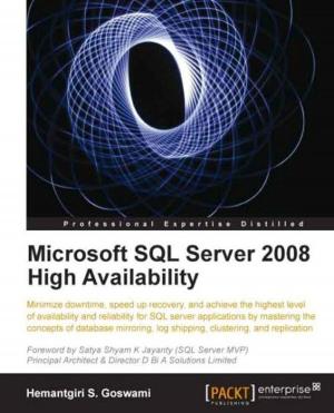 Cover of the book Microsoft SQL Server 2008 High Availability by Gibson Tang, Maxim Vasilkov