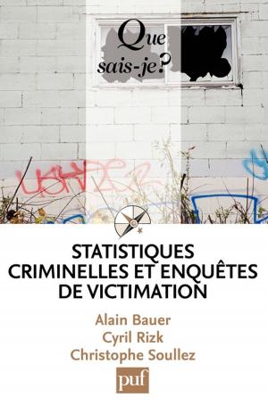 Cover of the book Statistiques criminelles et enquêtes de victimation by Marcela Iacub
