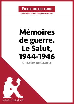 Cover of the book Mémoires de guerre III. Le Salut. 1944-1946 de Charles de Gaulle (Fiche de lecture) by Kelly Carrein, lePetitLitteraire.fr