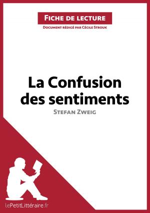 Cover of the book La Confusion des sentiments de Stefan Zweig (Fiche de lecture) by Myriam Hassoun, Alice Somssich, lePetitLitteraire.fr