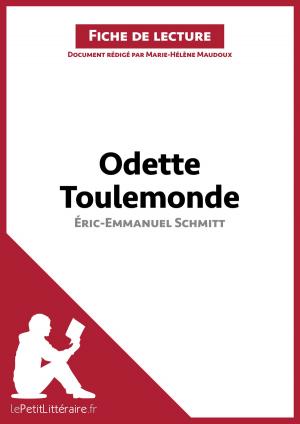 Cover of the book Odette Toulemonde d'Éric-Emmanuel Schmitt (Fiche de lecture) by Cécile Perrel, Florence Balthasar, lePetitLitteraire.fr