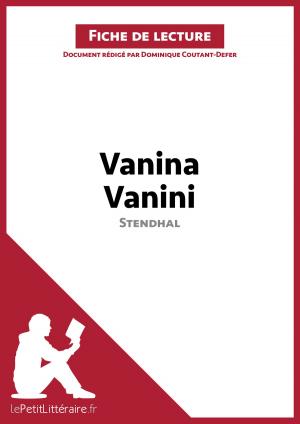 Cover of the book Vanina Vanini de Stendhal (Fiche de lecture) by The Total Group LLC