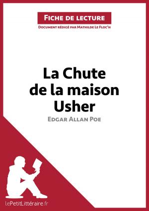 Cover of the book La Chute de la maison Usher d'Edgar Allan Poe (Fiche de lecture) by David Noiret