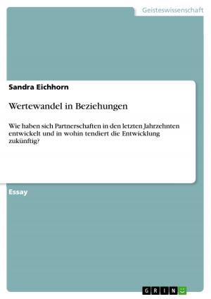 Cover of the book Wertewandel in Beziehungen by Marisa Fischbach