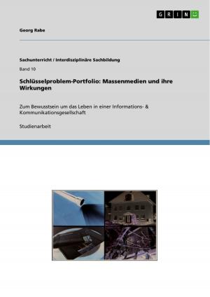 Cover of the book Schlüsselproblem-Portfolio: Massenmedien und ihre Wirkungen by Doris Rämisch
