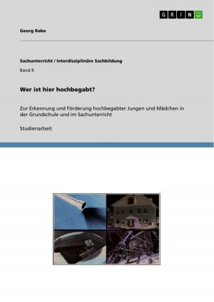 Cover of the book Wer ist hier hochbegabt? by Rainer Wissing