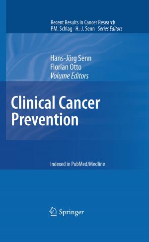 Cover of the book Clinical Cancer Prevention by Dieter Vogelsang