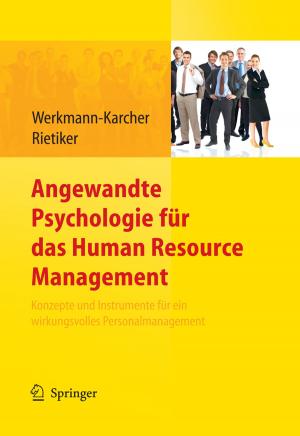 Cover of the book Angewandte Psychologie für das Human Resource Management. Konzepte und Instrumente für ein wirkungsvolles Personalmanagement by Monique Y. Leclerc, Thomas Foken