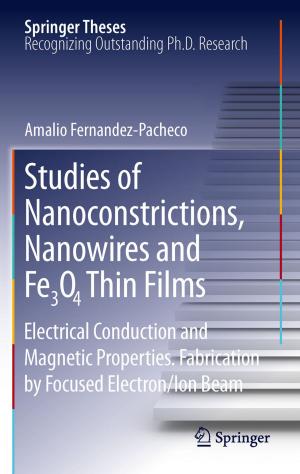 Cover of the book Studies of Nanoconstrictions, Nanowires and Fe3O4 Thin Films by Paolo Frankl, M. Bartolomeo, H. Baumann, T. Beckmann, A.v. Däniken, F. Leone, U. Meier, R. Mirulla, R. Wolff, Frieder Rubik