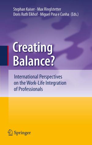 Cover of the book Creating Balance? by Gerhard Girmscheid