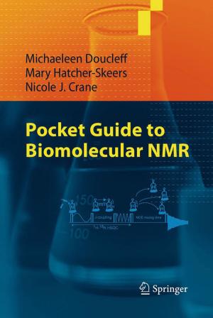 Cover of the book Pocket Guide to Biomolecular NMR by Luca Bonaventura, René Redler, Reinhard Budich