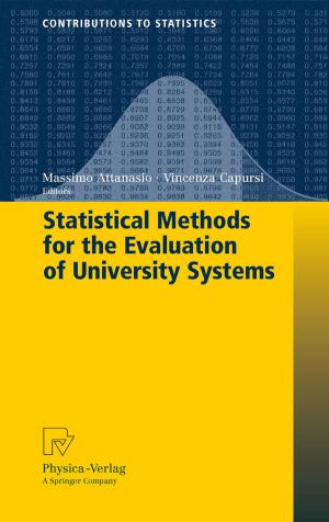 Cover of the book Statistical Methods for the Evaluation of University Systems by 