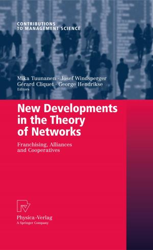 Cover of the book New Developments in the Theory of Networks by Mainak Mazumdar