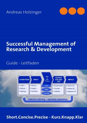 bigCover of the book Successful Management of Research & Development by 