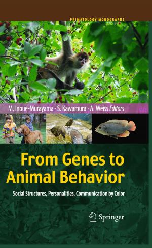 Cover of the book From Genes to Animal Behavior by Yozo Fujino, Kichiro Kimura, Hiroshi Tanaka