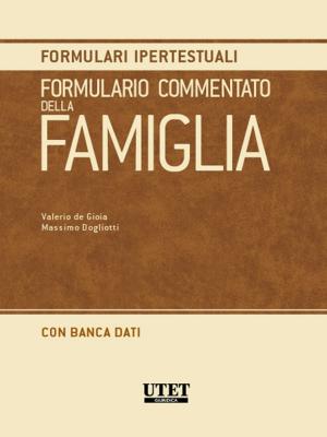 bigCover of the book Formulario commentato della famiglia by 