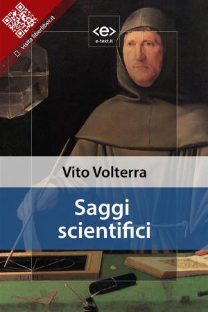 Cover of the book Saggi scientifici by Carlo Goldoni