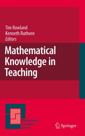 Cover of the book Mathematical Knowledge in Teaching by Nguyen-Khoa Man, J.J. Zingraff, P. Jungers
