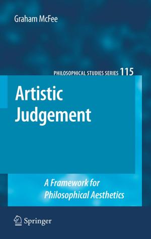 Book cover of Artistic Judgement