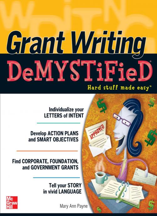 Cover of the book Grant Writing DeMYSTiFied by Mary Ann Payne, McGraw-Hill Education