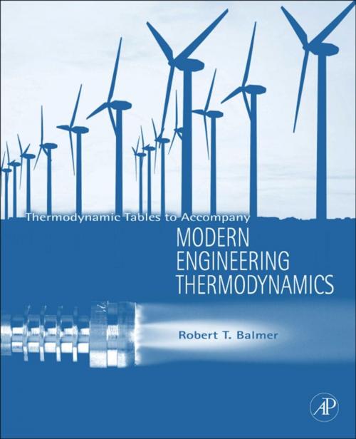Cover of the book Thermodynamic Tables to accompany Modern Engineering Thermodynamics by Robert T. Balmer, Elsevier Science