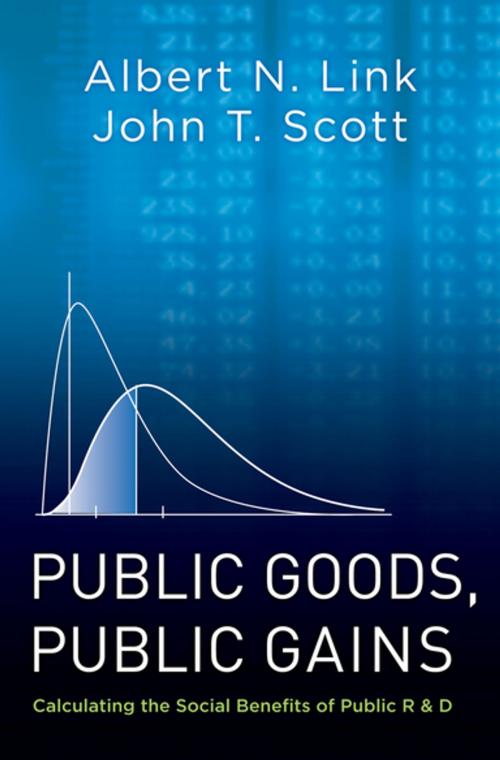 Cover of the book Public Goods, Public Gains by Albert N. Link, John T. Scott, Oxford University Press