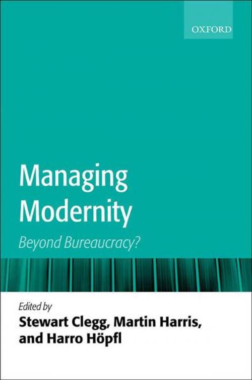 Cover of the book Managing Modernity by , OUP Oxford