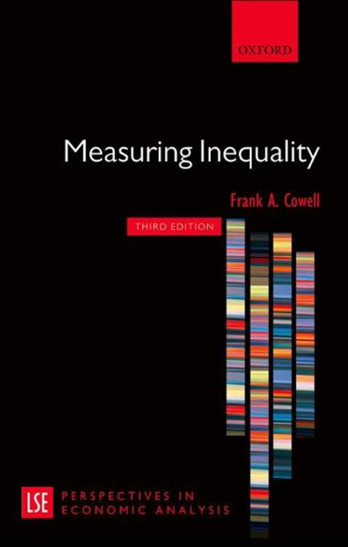 Cover of the book Measuring Inequality by Frank Cowell, OUP Oxford