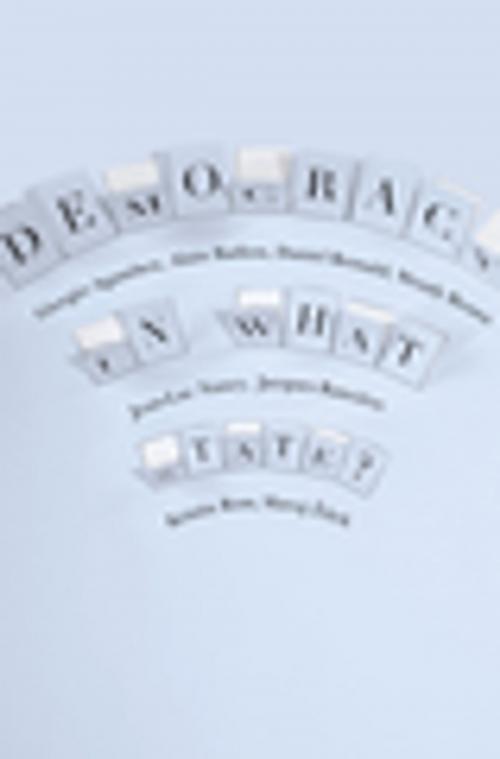 Cover of the book Democracy in What State? by Giorgio Agamben, Alain Badiou, Daniel Bensaid, Wendy Brown, Jean-Luc Nancy, Jacques Rancière, Kristin Ross, Slavoj Žižek, Columbia University Press