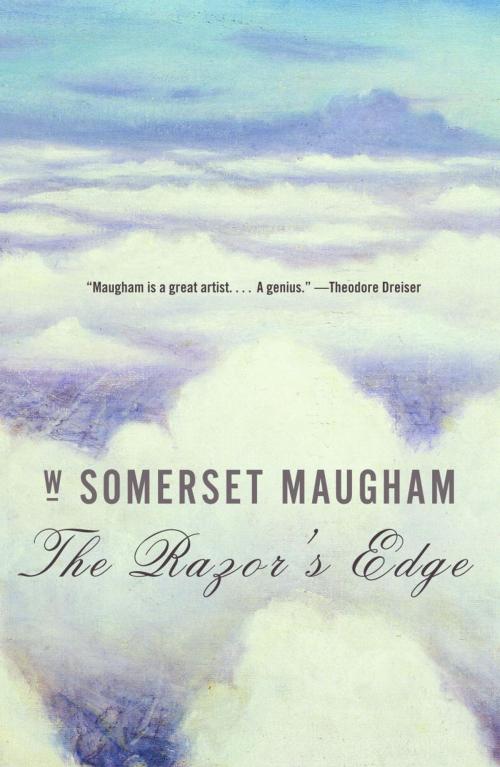 Cover of the book The Razor's Edge by W. Somerset Maugham, Knopf Doubleday Publishing Group