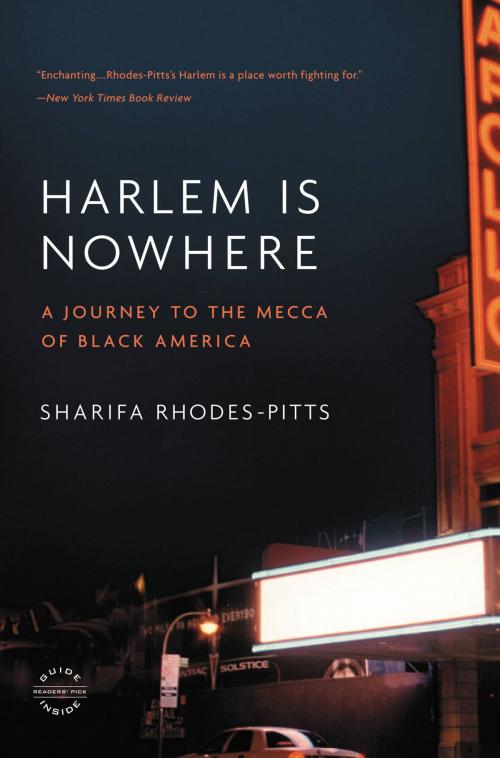 Cover of the book Harlem is Nowhere by Sharifa Rhodes-Pitts, Little, Brown and Company