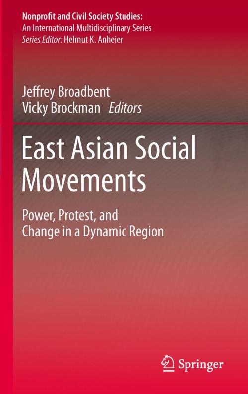 Cover of the book East Asian Social Movements by , Springer New York