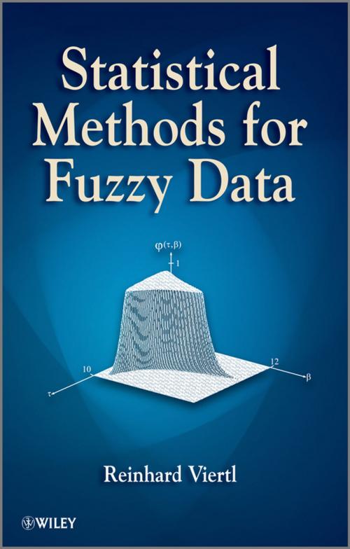 Cover of the book Statistical Methods for Fuzzy Data by Reinhard Viertl, Wiley