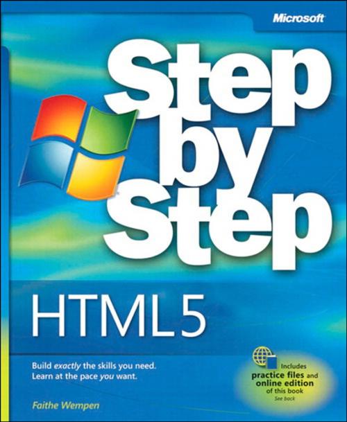 Cover of the book HTML5 Step by Step by Faithe Wempen, Pearson Education