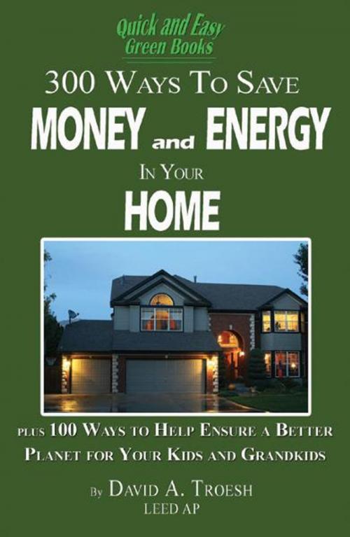 Cover of the book 300 Ways to Save Money and Energy in Your Home by Troesh, Dave, Infinity Publishing