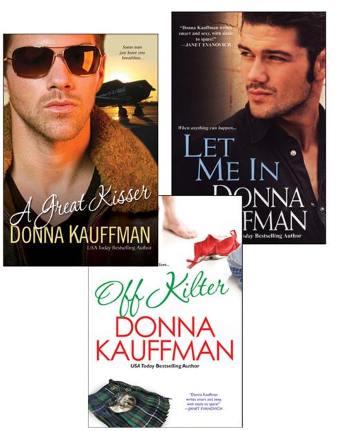 Cover of the book Off Kilter Bundle with A Great Kisser & Let Me In by Donna Kauffman, Kensington