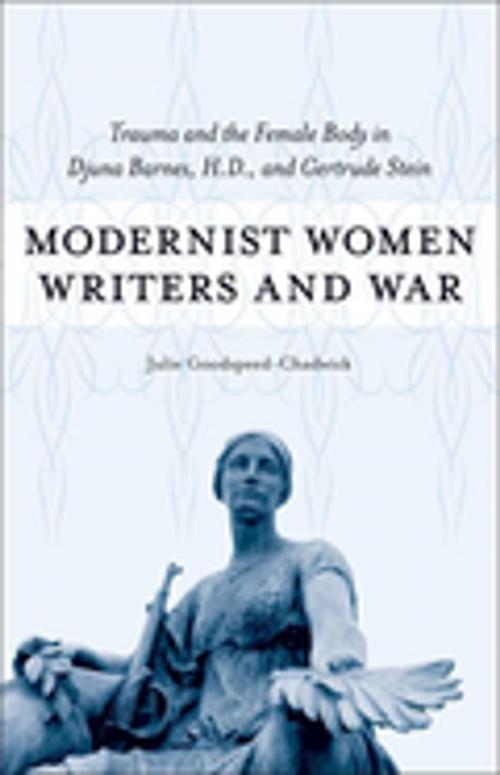 Cover of the book Modernist Women Writers and War by Julie Goodspeed-Chadwick, LSU Press