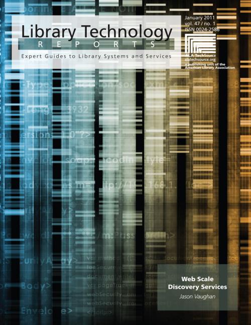 Cover of the book Web Scale Discovery Services by Jason Vaughan, ALA Editions