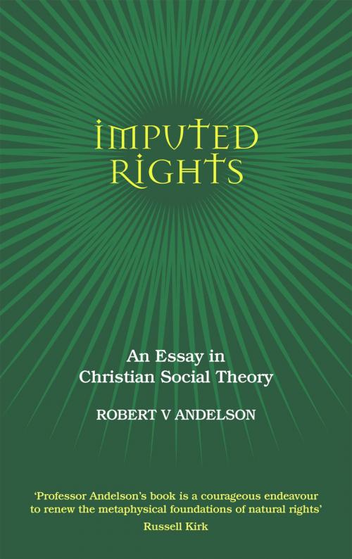 Cover of the book Imputed Rights by Robert V. Andelson, Shepheard-Walwyn