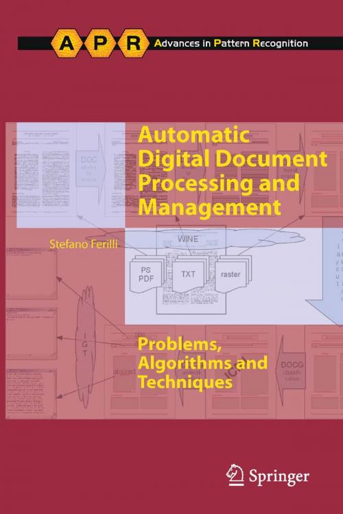Cover of the book Automatic Digital Document Processing and Management by Stefano Ferilli, Springer London