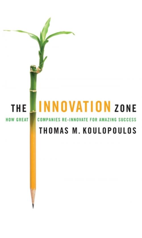 Cover of the book The Innovation Zone by Thomas M. Koulopoulos, Quercus