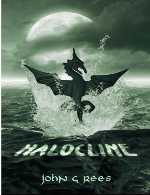 Cover of the book Halocline by john g rees, Black Water Books
