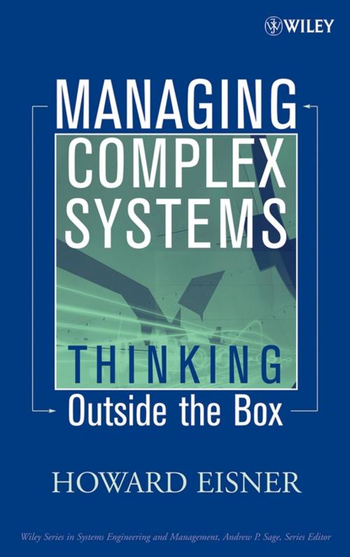 Cover of the book Managing Complex Systems by Howard Eisner, Wiley