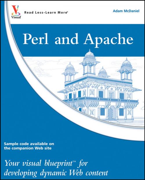 Cover of the book Perl and Apache by Adam McDaniel, Wiley