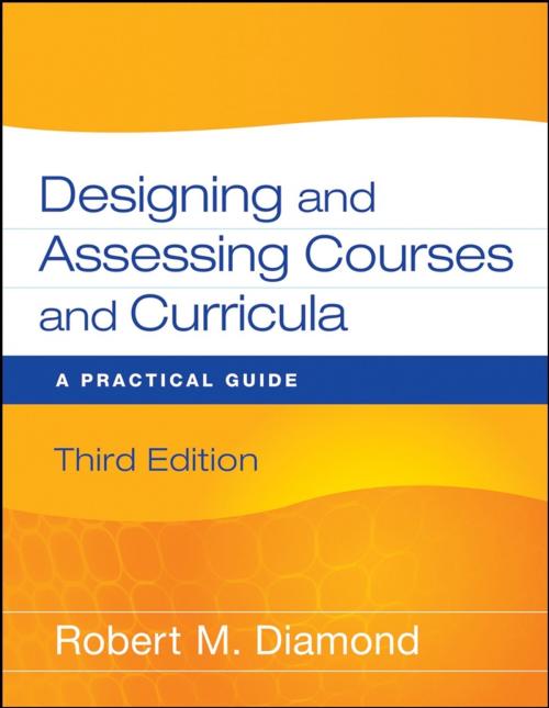 Cover of the book Designing and Assessing Courses and Curricula by Robert M. Diamond, Wiley