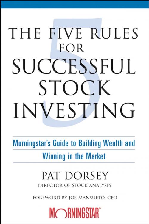 Cover of the book The Five Rules for Successful Stock Investing by Pat Dorsey, Wiley